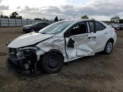 Toyota salvage cars for sale: 2017 Toyota Corolla L