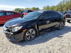 Salvage cars for sale at Houston, TX auction: 2016 Honda Civic EX