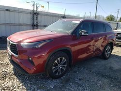 2022 Toyota Highlander XLE en venta en Louisville, KY