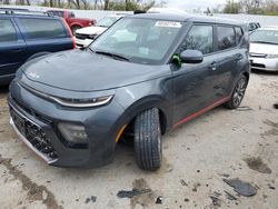 Salvage cars for sale from Copart Bridgeton, MO: 2022 KIA Soul GT-LINE Turbo