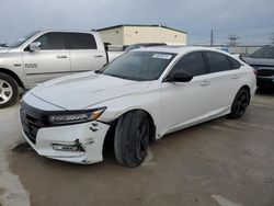 Salvage cars for sale from Copart Haslet, TX: 2018 Honda Accord Touring