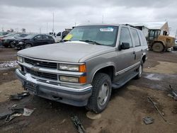 Chevrolet Tahoe salvage cars for sale: 1999 Chevrolet Tahoe K1500