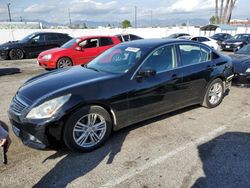 Infiniti G37 salvage cars for sale: 2012 Infiniti G37 Base