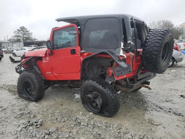 2006 Jeep Wrangler / TJ Sport