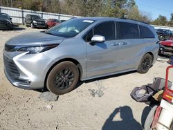 Salvage cars for sale from Copart Hampton, VA: 2021 Toyota Sienna XLE