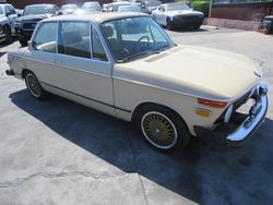 Salvage cars for sale from Copart Van Nuys, CA: 1974 BMW 2002TII