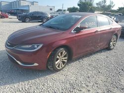 Salvage cars for sale from Copart Opa Locka, FL: 2015 Chrysler 200 Limited