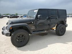 Salvage cars for sale at San Antonio, TX auction: 2017 Jeep Wrangler Unlimited Sahara