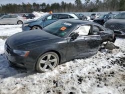 Salvage cars for sale at Windham, ME auction: 2015 Audi A5 Premium