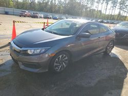 Salvage cars for sale from Copart Harleyville, SC: 2018 Honda Civic LX