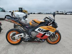 Salvage cars for sale from Copart Haslet, TX: 2005 Honda CBR1000 RR