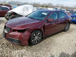 Salvage cars for sale from Copart Louisville, KY: 2015 Acura TLX Tech