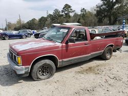 Salvage cars for sale at Savannah, GA auction: 1992 GMC Sonoma