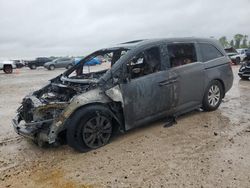 Vehiculos salvage en venta de Copart Houston, TX: 2015 Honda Odyssey EXL