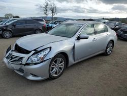 Salvage cars for sale from Copart San Martin, CA: 2015 Infiniti Q40