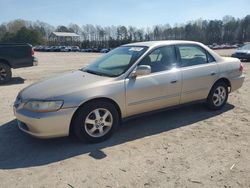 Salvage cars for sale from Copart Charles City, VA: 2000 Honda Accord SE