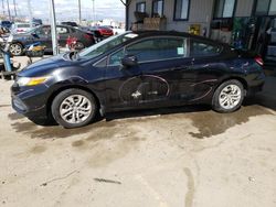Salvage cars for sale from Copart Los Angeles, CA: 2014 Honda Civic LX
