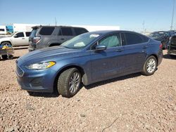 Salvage cars for sale at Phoenix, AZ auction: 2019 Ford Fusion SE