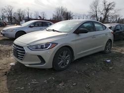 Salvage cars for sale at Baltimore, MD auction: 2018 Hyundai Elantra SEL