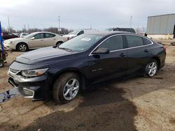 Chevrolet Malibu LS salvage cars for sale: 2018 Chevrolet Malibu LS