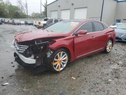 Salvage cars for sale at Savannah, GA auction: 2013 Hyundai Azera GLS