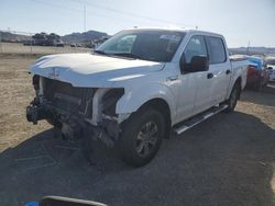 Ford salvage cars for sale: 2018 Ford F150 Supercrew