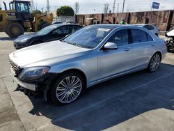 Salvage cars for sale at Wilmington, CA auction: 2017 Mercedes-Benz S 550