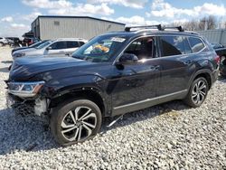 Salvage cars for sale at Wayland, MI auction: 2021 Volkswagen Atlas SEL Premium