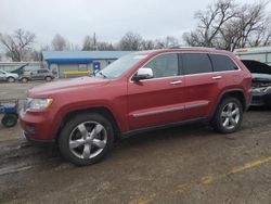 Salvage cars for sale from Copart Wichita, KS: 2011 Jeep Grand Cherokee Overland