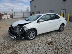 Salvage cars for sale from Copart Appleton, WI: 2014 Toyota Corolla L