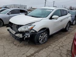 Salvage cars for sale from Copart Chicago Heights, IL: 2015 Nissan Murano S