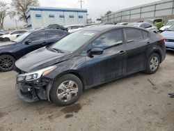 Salvage cars for sale from Copart Albuquerque, NM: 2018 KIA Forte LX
