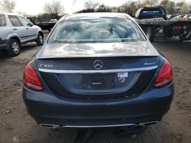 2016 Mercedes-Benz C 300 4matic