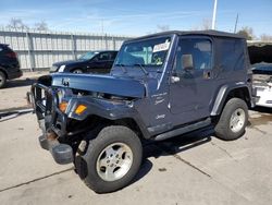 Salvage cars for sale at Littleton, CO auction: 2001 Jeep Wrangler / TJ Sport