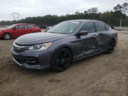 Honda Accord salvage cars for sale: 2017 Honda Accord Sport Special Edition