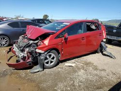 Toyota Prius salvage cars for sale: 2012 Toyota Prius