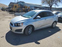 Salvage cars for sale from Copart Albuquerque, NM: 2015 Chevrolet Sonic LS