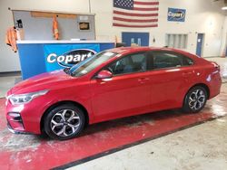 Salvage cars for sale at Angola, NY auction: 2021 KIA Forte FE