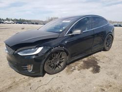 Salvage cars for sale from Copart Fredericksburg, VA: 2019 Tesla Model X