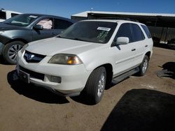 Acura MDX Touring salvage cars for sale: 2004 Acura MDX Touring