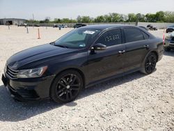 Salvage cars for sale at New Braunfels, TX auction: 2018 Volkswagen Passat S