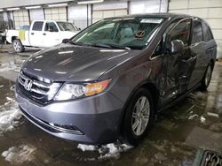 Honda Odyssey exl Vehiculos salvage en venta: 2015 Honda Odyssey EXL