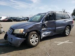 Salvage cars for sale at Rancho Cucamonga, CA auction: 2006 Toyota Highlander Hybrid