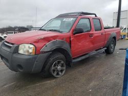 Nissan Frontier salvage cars for sale: 2002 Nissan Frontier Crew Cab XE