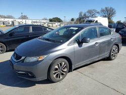 Salvage cars for sale from Copart Sacramento, CA: 2013 Honda Civic EXL
