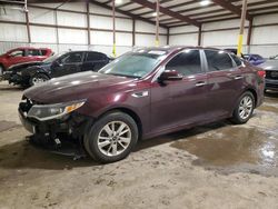 Salvage cars for sale from Copart Pennsburg, PA: 2016 KIA Optima LX