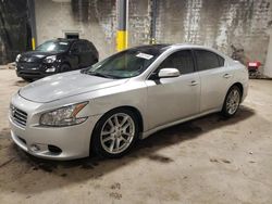 Salvage cars for sale from Copart Chalfont, PA: 2009 Nissan Maxima S