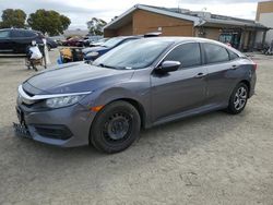 Salvage cars for sale from Copart Hayward, CA: 2018 Honda Civic LX