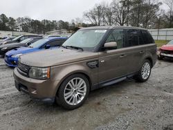 Salvage cars for sale from Copart Fairburn, GA: 2012 Land Rover Range Rover Sport HSE Luxury