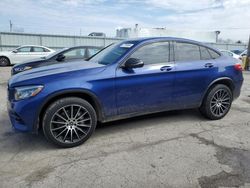 Mercedes-Benz salvage cars for sale: 2018 Mercedes-Benz GLC Coupe 300 4matic